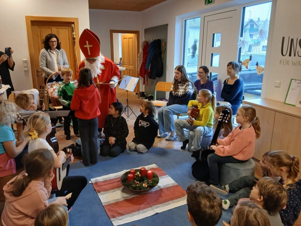 Nikolaus, Besuch, Kekse, Kinder Lieder